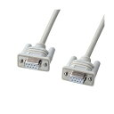 (まとめ) エコRS-232Cクロスケーブル 配線 D-Sub9pinメス 2.0m KR-ECLK2 1本 【×10セット】 スイッチ・ケーブル 配線 ・チェンジャー ケーブル ・コネクタ (まとめ) エコRS-232Cクロスケーブル D-Sub9pinメス 2.0m KR-ECLK2 1本 【×10セット】(2)