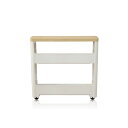トイレ整理 収納 整理 収納 棚 3段 約幅12.5×奥行45×高さ43cm すき間整理 収納 スマートワゴン サニタリー お手洗い トイレのスペースを有効利用...
