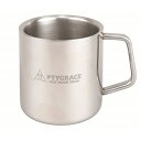 取手付 二重マグカップ 280ml PY-SIE028 18-8 二重の手触りで心地よさ倍増 熱いものも冷たいものも、いつでも美味しく楽しめる280mlマグカッ...