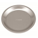 チタン 丸型 (円形 ラウンド) プレート取り皿 φ18.5cm PY-SL18 輝くチタンの輪舞曲 美しさと実用性を兼ね備えた、18.5cmの輪型プレート 食...