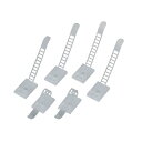 (まとめ) ケーブル 配線 結束ベルト LD-CUC18 1パック(6本) 【×30セット】 パソコンアクセサリーの必需品 便利なケーブル整理ベルト エレコムが...