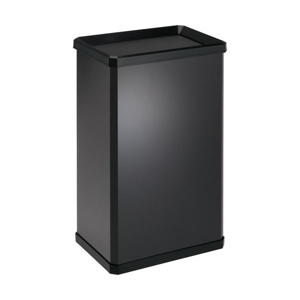 テラモト ターンボックス L 約37L金属 スチール DS-251-020-5 1台 見えぬ中身、便利な袋止め付き スイング蓋の屑入れ、テラモト ターンボックス L 37Lの金属 スチール 製、使い勝手抜群のDS-251-020-5