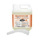 (まとめ) UYEKI スーパーオレンジ多目的クリーナー 詰替 4L【×3セット】 驚異のパワー 4L×3セットでお得なスーパーオレンジマジック あらゆる場所で...