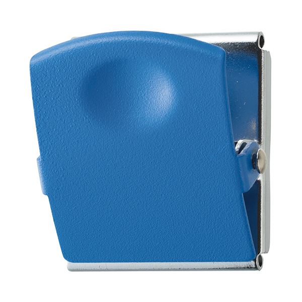 (まとめ) TANOSEE 超強力マグネットクリップL ブルー 1個 【×30セット】 青 滑り落ちない 特殊すべり止め付き 超強力マグネットクリップL ブルー...