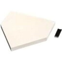 ホームベース 日本製 国産 一般用 40mm厚 3本釘付 KH140 日本製 国産 の頼れるホームベース 一般用に最適な厚さ40mmで、3本の釘がしっかり固定 ...