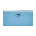 (まとめ)リヒトラブ AQUA DROPsクリヤーケース PEN(通帳)青 F-5301-8 1枚【×50セット】 スムーズな出し入れ、広々としたサイズ設計 リ...