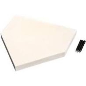 ホームベース 日本製 国産 一般用 60mm厚 3本釘付 KH160 日本製 国産 の頼れるホームベース 一般用に最適な厚さ60mm、3本の釘付き 信頼と安心 ...