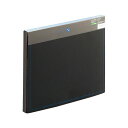 (まとめ)プラス ケースファイル 再生PP A4背幅20mm ブラック(背見出し色ブルー) FL-131CE 1冊 【×20セット】 黒 青 見えずに持ち運べる...