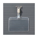 (まとめ) ライオン事務器 タッグ名札 ヨコ型ソフトタイプ 取付用クリップ付 N73K-10P 1パック(10個) 【×5セット】 環境に優しい再生素材を使用し...