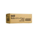 (まとめ) TANOSEE 乳白レジ袋 8号 ヨコ155×タテ330×マチ幅95mm 1セット(2000枚:100枚×20パック) 【×3セット】 安心・安全な...