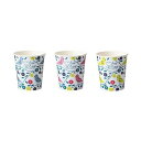 (まとめ)TANOSEE 紙コップ LittleBird 150ml(5オンス)1セット(400個:80個×5パック)【×5セット】 癒しの鳥のパターンが心地良...
