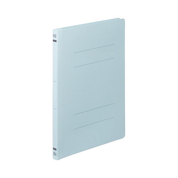 TANOSEE フラットファイルE(エコノミー) A4タテ 150枚収容 背幅18mm ブルー 1セット(600冊:10冊×60パック) 青 コクヨの厳選ファイ...