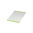 水切りラック キッチン 台所 用品 幅57.4×奥行33cm グリーン KS-2764 スノコロロ ふきん スポンジ 食器 野菜 洗い物 流し台 シンク 緑 便...