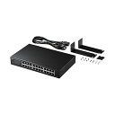 Giga対応スイッチングハブ 24ポート・ループ検知機能付き LAN-GIGAH24L 1台 高速通信に対応した24ポートのスイッチングハブ ネットワークの安定...
