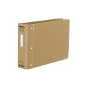 (まとめ)コクヨ バインダーMP(布貼り)B6ヨコ 13穴 200枚収容 背幅48mm 角金付き ハ-127 1冊【×5セット】 見やすくて便利 開閉がスムーズ...