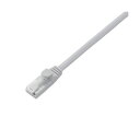 CAT6対応 爪折れ防止 LANケーブル 配線 20m/簡易パッケージ仕様(ホワイト) 【×10セット】 白 断じて折れぬ 最新CAT6対応 超高い耐久性 頑丈...