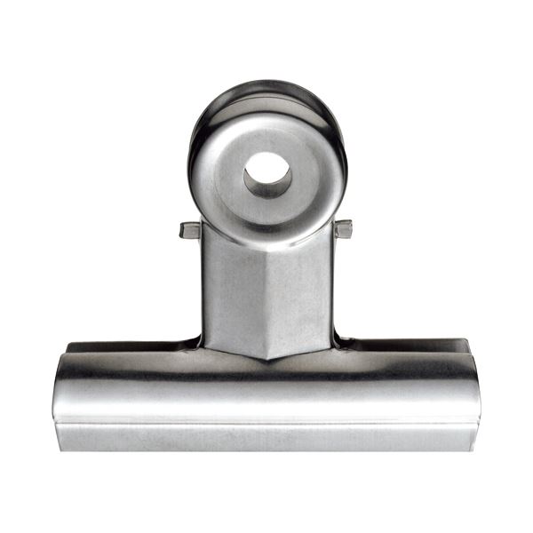 ステンレス目玉クリップ 大サイズ 10個入 【×10セット】 大容量のステンレス製目玉クリップ、10個セットでお得 アイデアをしっかり固定し、整理整頓もバッチリ...