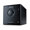 バッファロー ドライブステーション RAID5対応 外付けHDD USB3.0用 4ドライブ 8TB HD-QL8TU3/R5J 1台 高速アクセスを実現するU...
