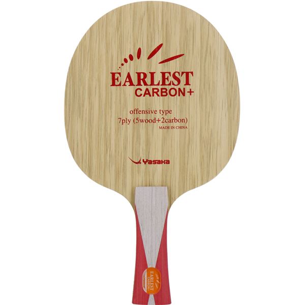 ヤサカ（Yasaka） シェークラケット EARLEST CARBON+ FLA（アーレスト カーボン+ フレア） YR163 ヤサカの最新作『エボリューションカーボンフレア』は、進化したカーボン技術と革新的なデザインが融合した究極のシェークラケット 驚異のパワーとコントロールを実現し、プ