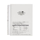 (まとめ) リヒトラブ AQUA DROPsツイストノート 超厚型 A5 B罫 乳白 100枚 N-1640-1 1冊 【×30セット】 驚きの開閉機能を持つ進...