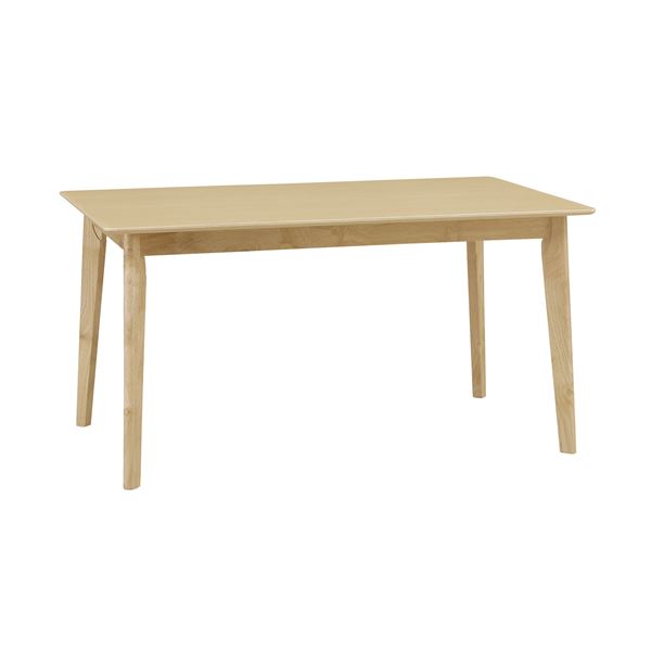 ダイニングテーブル ダイニング用テーブル 食卓テーブル 机 リビングテーブル リビング用 応接テーブル 約135cm 4人掛け 木製 ナチュラル NA お客様組...