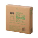 (まとめ) TANOSEE BOX入レジ袋 乳白30号 ヨコ260×タテ480×マチ幅130mm 1箱(300枚) 【×5セット】 見やすく、取り出しやすい! ...