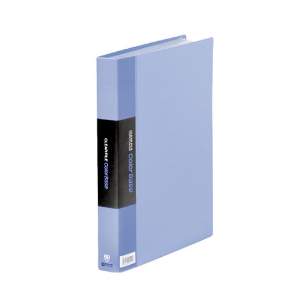 (まとめ)キングジム カラーベーストリプルA4タテ 60ポケット 背幅35mm 青 132-3C 1セット(5冊)【×3セット】 色彩溢れるA4タテファイル 6...