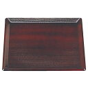 尺2 利休角盆/トレー 【溜】 362mm×362mm×18mm 日本製 国産 〔和食 レストラン 居酒屋 店舗 お店〕 和食レストランや居酒屋に最適な国産 日...