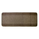 【25個セット】 洗いやすい キッチンマット 台所用 /台所マット 【ブラウン】 45×120cm 長方形 乾きやすい 折りたたみ 『優踏生』 茶 折りたたんで...