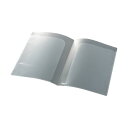 (まとめ) ビュートン スマートホルダーA4(見開きA3) 2ポケット クリヤー NSH-A4-2C 1冊 【×100セット】 A4もA3も見開きで整理 収納 ...