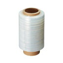 (まとめ) TANOSEE ストレッチmini 詰め替え 100mm×150m 1セット(10巻) 【×5セット】 包装作業の必需品 締め付け&包装用具 ストレ...