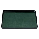 尺1 大寿布目盆/トレー 【グリーンかすりSL】 335mm×260mm×22mm 日本製 国産 〔和食 レストラン 居酒屋 店舗 お店〕 緑 和の味わいを極め...