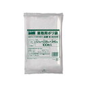 TRUSCO 小型ポリ袋 0.10×230×340mm B-2334 1袋(100枚) 整理整頓の達人に贈る、宝箱のような整理 収納 アイテム 便利な小型ポリ袋...