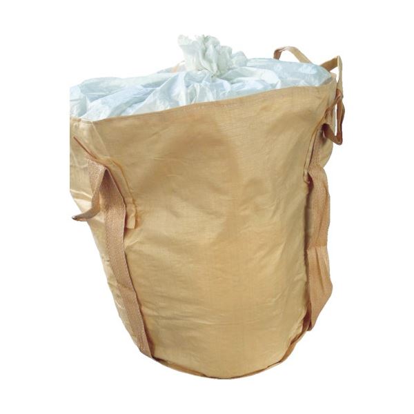 TRUSCO フレコンバッグ 排出口有り 1100φ×1080H TFG-005 1袋(10枚) 巨大な土のう袋 排出口付き 容量満載 1100φ×1080H 10枚セット