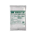 (まとめ) TRUSCO 小型ポリ袋 0.10×200×300mm B-2030 1袋(100枚) 【×3セット】 整理整頓のプロが選ぶ コンパクト整理 収納 ...