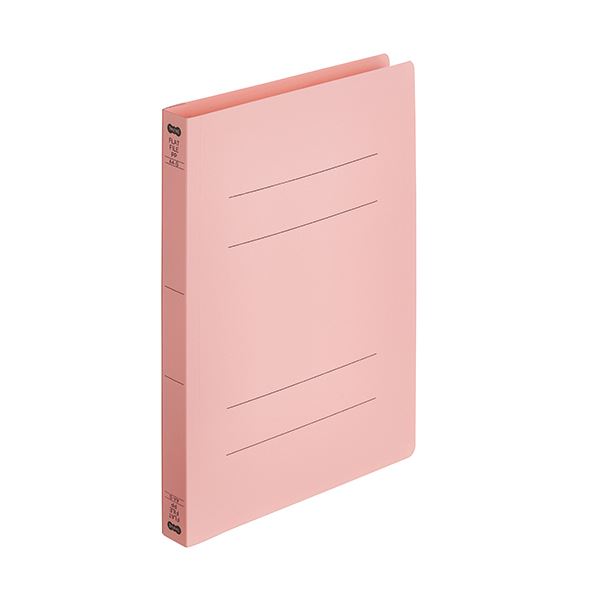 (まとめ) TANOSEEフラットファイル厚とじ(PP) A4タテ 250枚収容 背幅28mm ピンク 1パック(5冊) 【×30セット】 耐久性・耐水性に優れ...