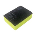 (まとめ)キクロン スポンジたわし キクロンC イエロー【×10セット】 黄 黄金のスポンジたわし10個セットで驚異の洗浄力 キクロンCイエローがあなたの家事を...