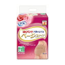 (まとめ)リブドゥコーポレーション リフレ はくパンツ 下着のようなベージュタイプ L 1パック(22枚) 【×3セット】 おしゃれなベージュカラーの薄型パンツ...