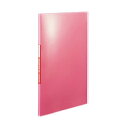 (まとめ) キングジム シンプリーズクリアーファイル(透明) A4タテ 20ポケット 背幅12mm ピンク TH184TSPP 1冊 【×50セット】 【高い耐...