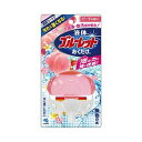 (まとめ)小林製薬 液体ブルーレットおくだけピーチの香り 本体 70ml 1個【×20セット】 青 泡の力で輝く! 汚れに強い便器を叶える! 表面コートで清潔感...