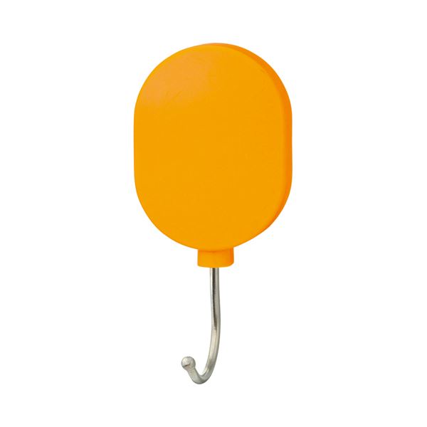 (まとめ) ミツヤ プラマグネットフック スイング式 優れた耐久性 耐荷重 約7Kg オレンジ PMHRL-OR 1個 【×30セット】 耐荷重約7Kgのスイン...