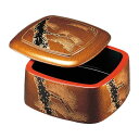 寿司桶/すし桶 【梨地老松(内黒) セット A】 160mm×160mm×100mm 日本製 国産 『三味胴ちらし』 〔レストラン 店舗〕 和食・飲食店・居酒屋...