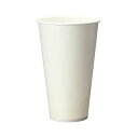 (まとめ)TANOSEE 両面ラミネート加工ペーパーカップ 420ml(14オンス)1セット(250個:50個×5パック)【×5セット】 結露に強い両面ポリ加工...