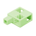 (まとめ)Artecブロック ハーフC 薄緑8pcsセット【×20セット】 自然の息吹を感じる、鮮やかな緑のブロック ハーフCタイプの薄緑が8個セットになった、...