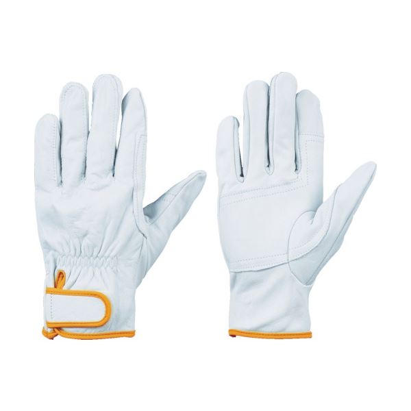 シモン 牛本革 レザー 手袋 L CG718-L 1双 フィット感抜群の手袋 袖口マジック式で快適な着用感を実現 シモンの牛本革 レザー 手袋Lがおすすめ 1双で手元を華やかに演出