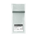 (まとめ) OPP袋 フタ・テープ付 胴糊タイプ長3 120×235+40mm 1パック(100枚) 【×30セット】 封入物にくっつかない 便利なテープ付き袋...