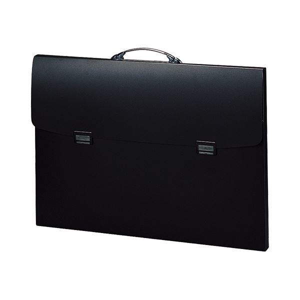 (まとめ) リヒトラブ ポートフォリオ・ナスカフレックス A2 黒 F-914 1個 【×5セット】 デザインの秘密を守る魔法のケース プロ仕様のアートポートフ...