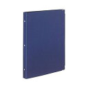 (まとめ)コクヨ バインダーノート(カラーパレット)ミドルタイプ A4タテ 30穴 ネイビー ル-155-2 1冊【×10セット】 光沢溢れるベーシックなカバー...