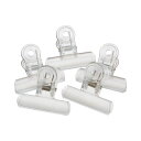 (まとめ) ミツヤ クリアクリップ アクア 中 口幅50mm 透明 PC パソコン C-5P-TM 1箱(5個) 【×30セット】 オフィスユースの必需品 目を...