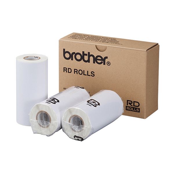 ブラザー RDロールプレカット紙ラベル(PDラベルC) ラベルサイズ115×80mm 129枚/ロール RD-M08J1 1パック(3ロール) 便利な感熱ラベル...